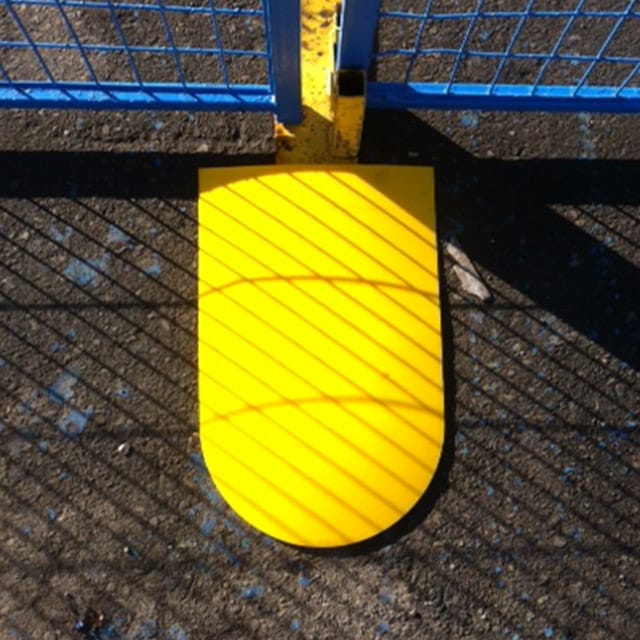 Base Shield for Temporary Fences